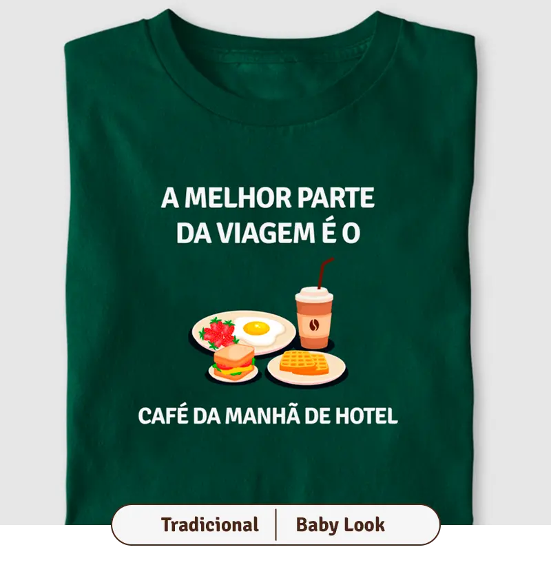 A Melhor parte da Viagem é o Café da Manhã de Hotel