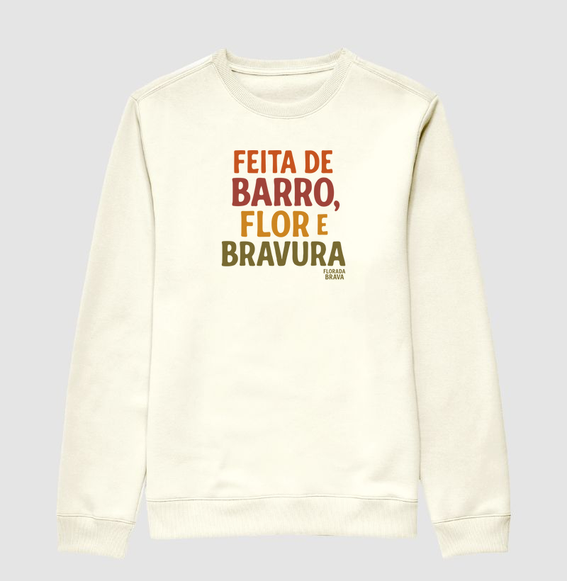 Barro, flor e bravura