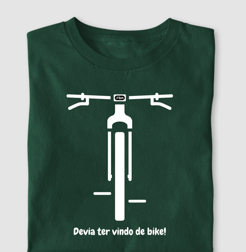 Devia ter vindo de bike