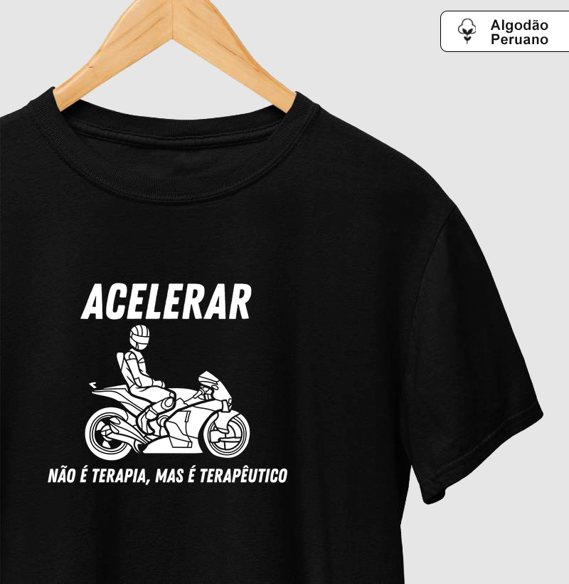 Acelerar não é terapia, mas é terapêutico