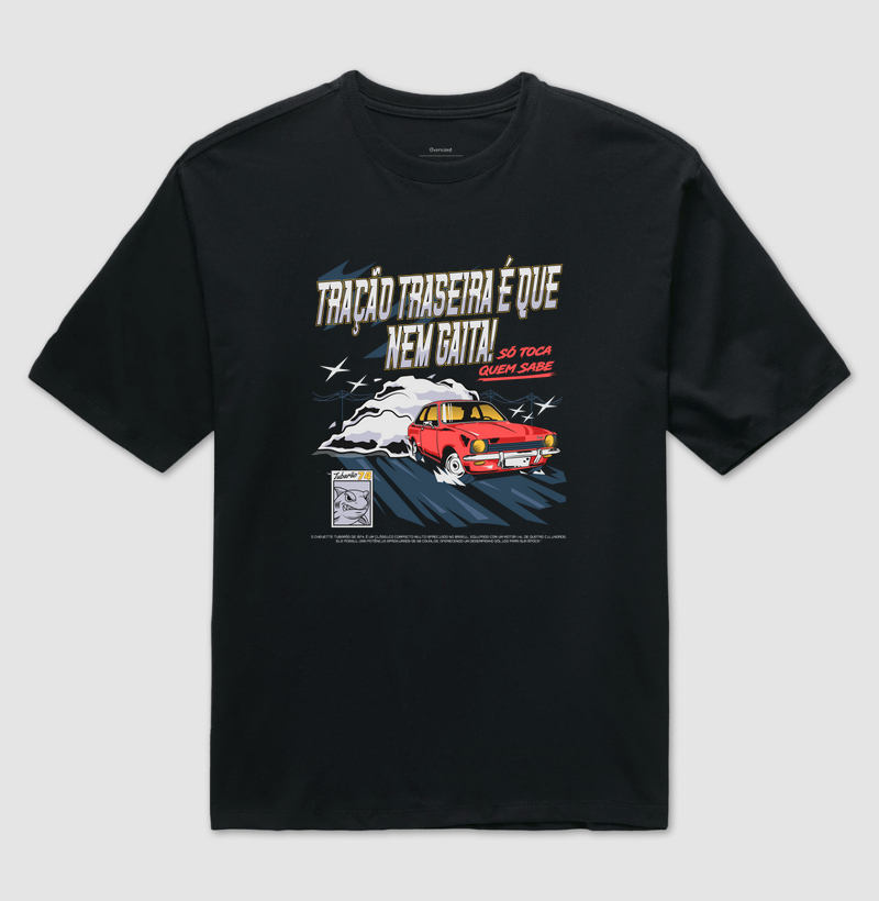 Chevette Tubarão, tração traseira é que nem gaita