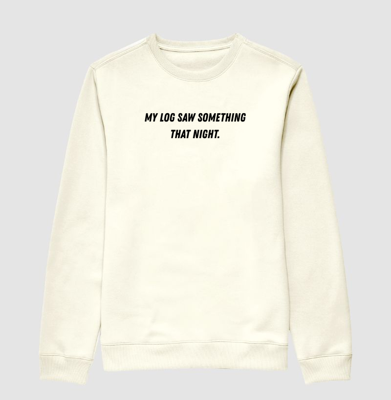 My log saw something that night - Twin Peaks