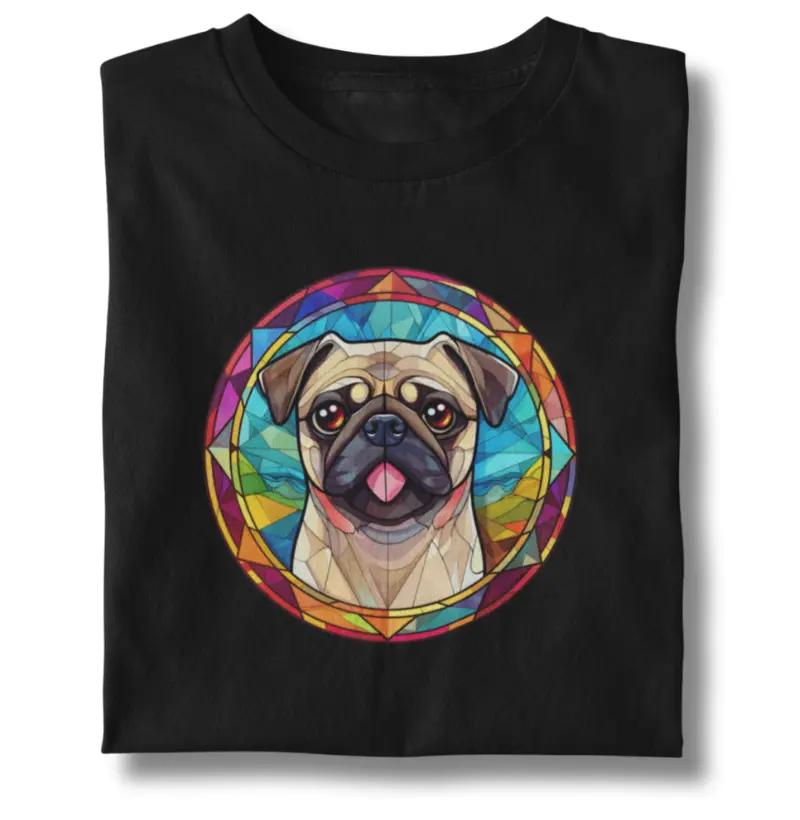 Pug vitral II