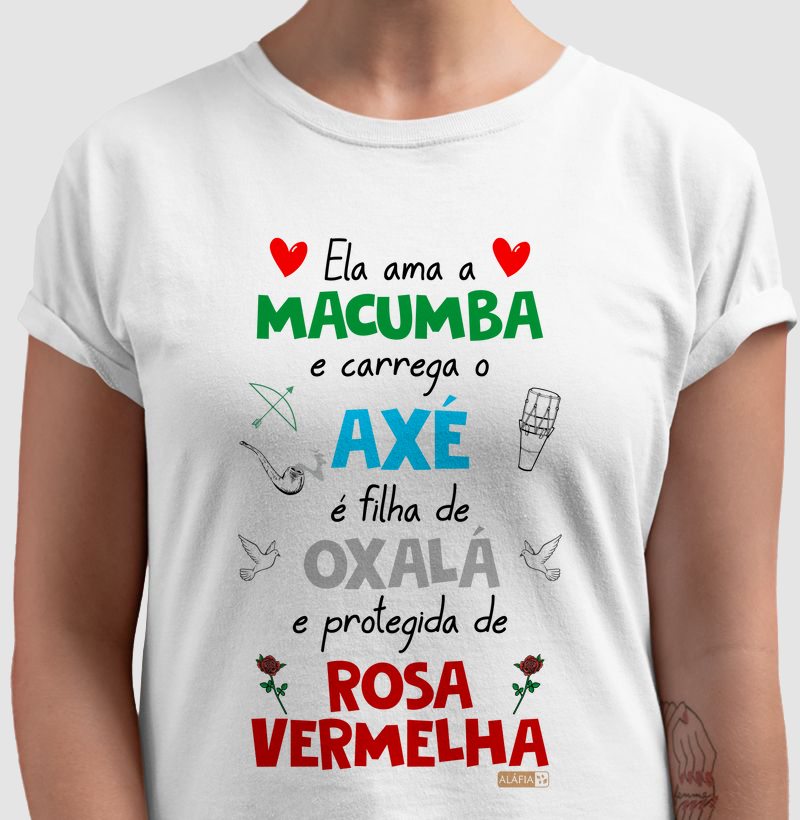 Ela Ama Macumba - Oxalá e Pomba Gira Rosa Vermelha