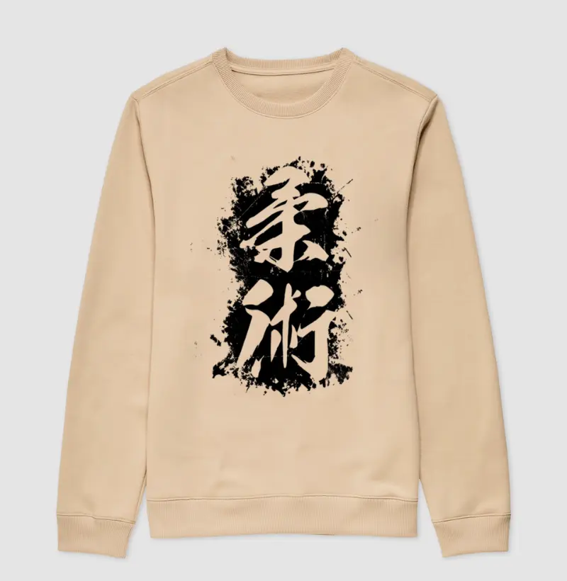 Suéter Moletom Jiu-Jitsu Kanji