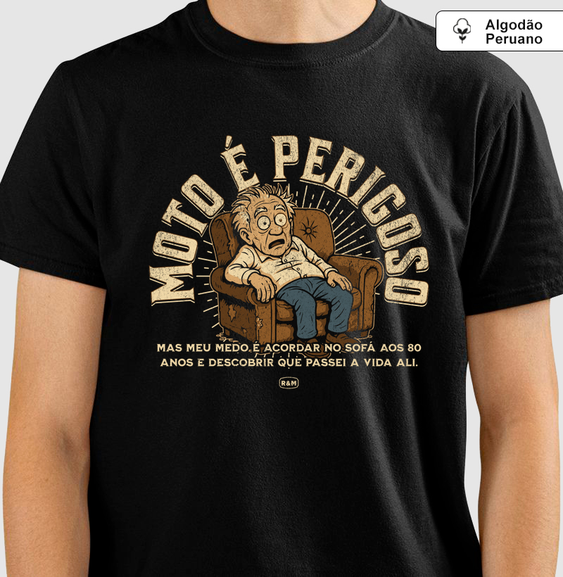 Moto é Perigoso, o sofá também!