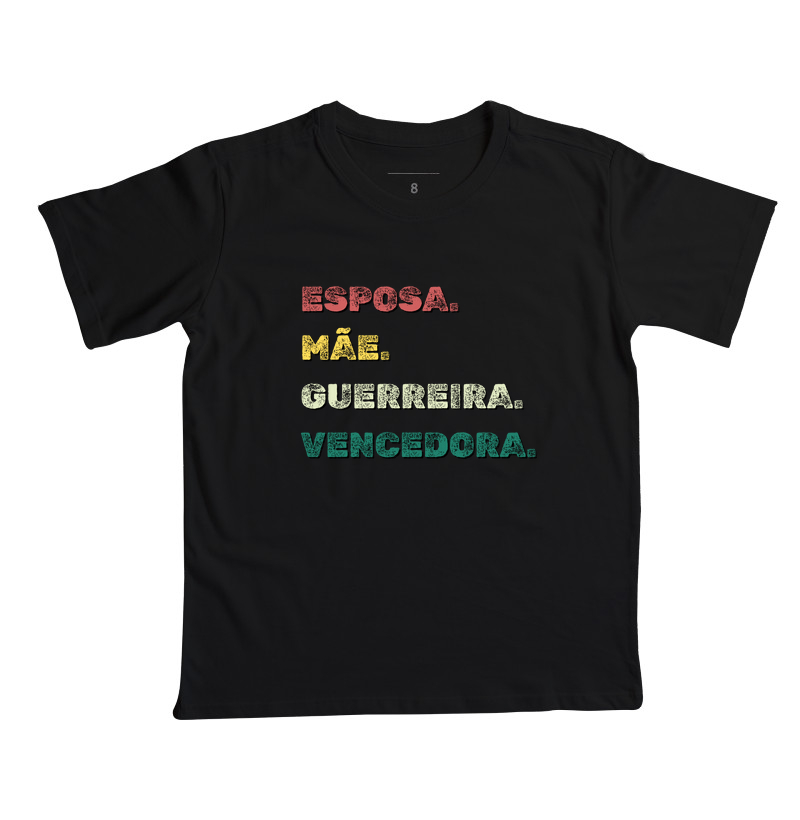 Estampa Mãe - Vencedora