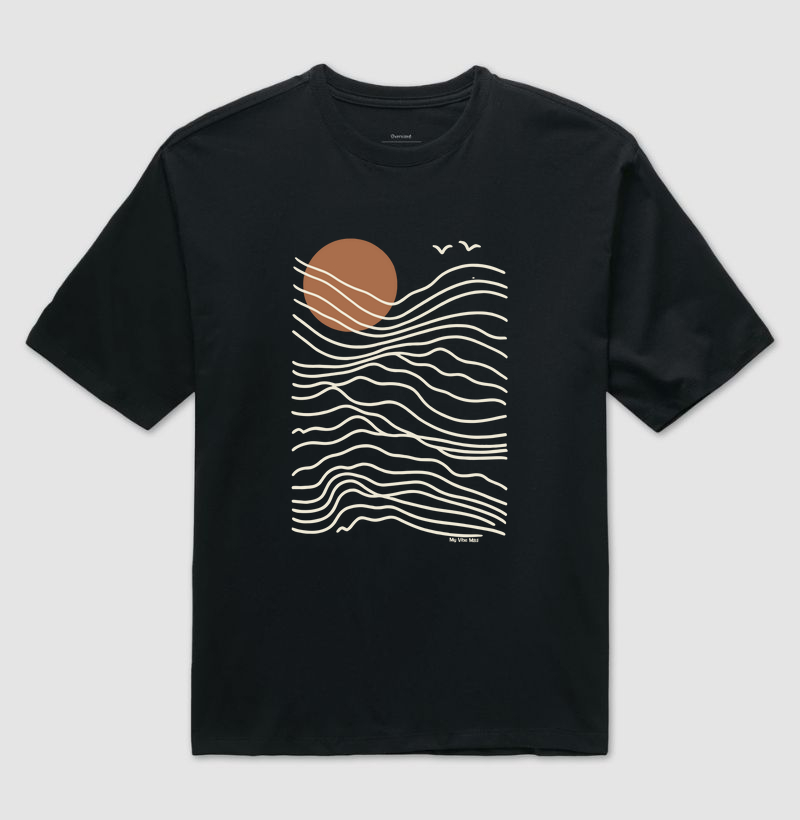 Camiseta Oversized - Horizonte 