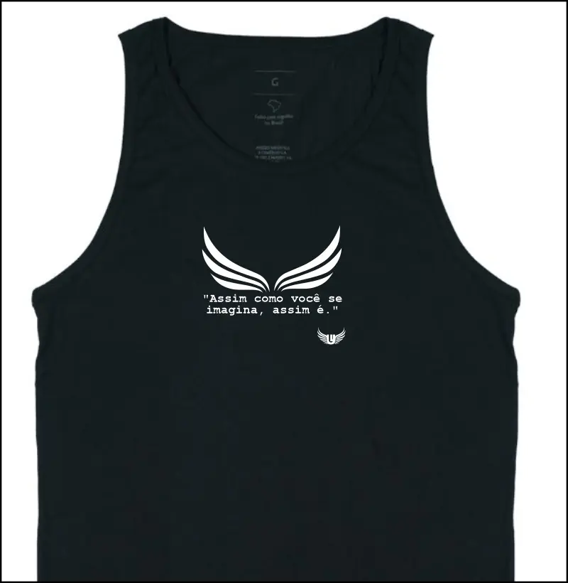 Regata Assim como você se imagina assim é