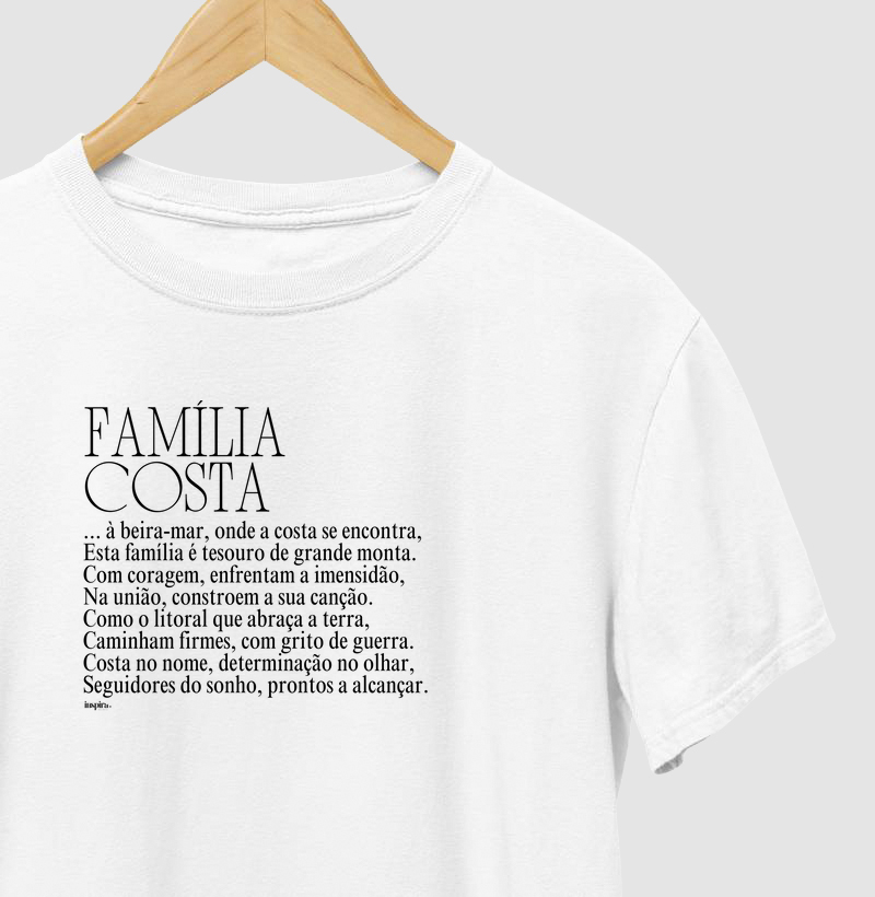 FAMÍLIA COSTA | Algodão Premium