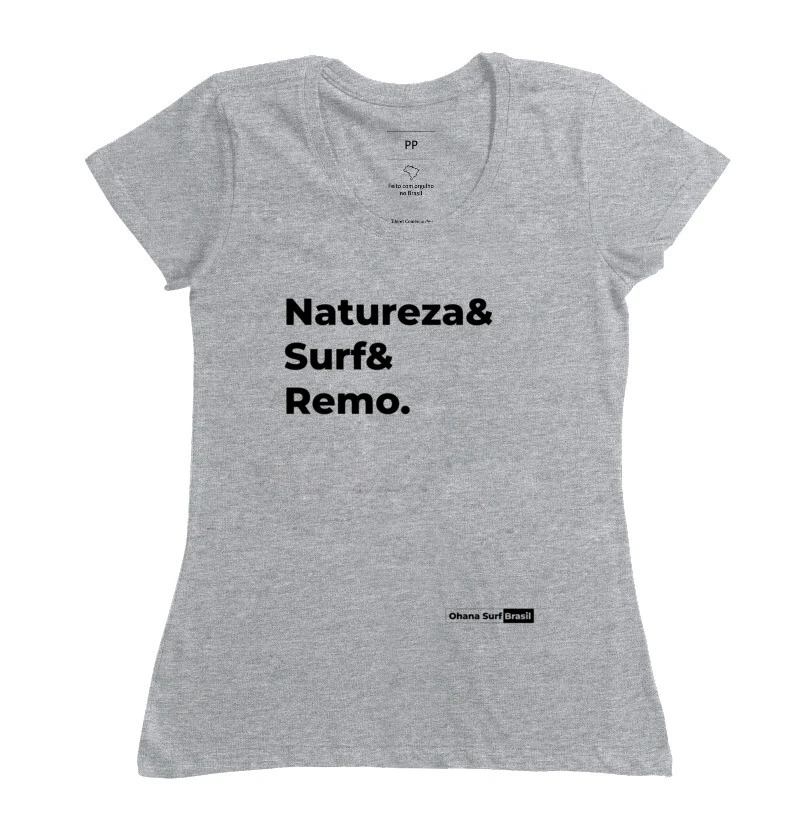 Camiseta Natureza Surf Remo
