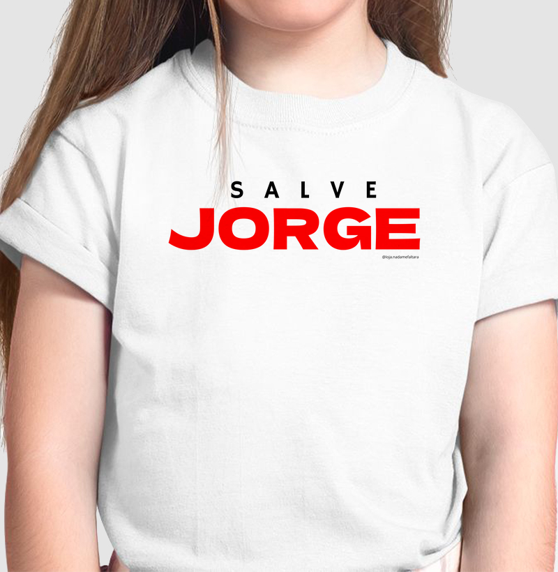 Camiseta Infantil Salve Jorge