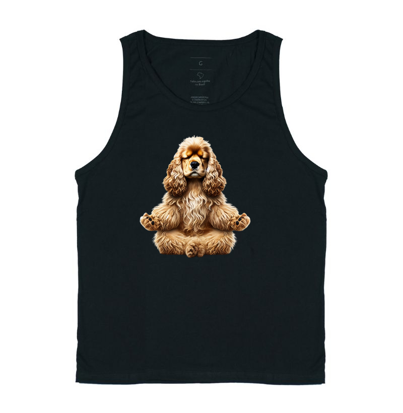 Cocker Spaniel Meditando