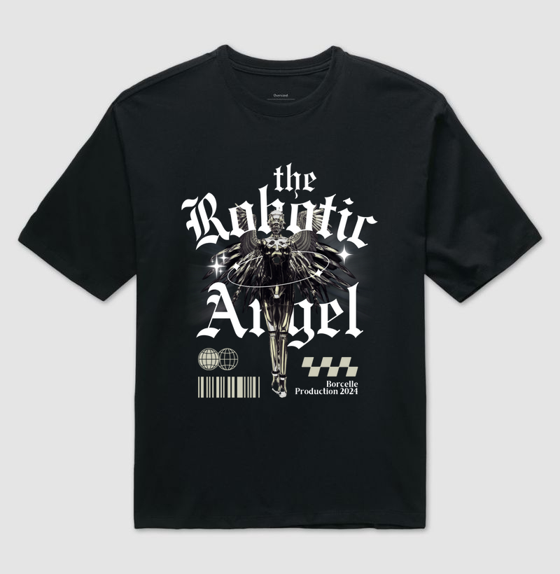 Camiseta oversized Alik Robotic