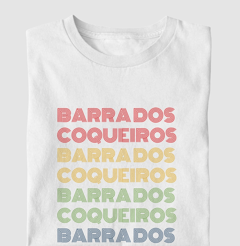 Barra dos Coqueiros Letreiro Retrô
