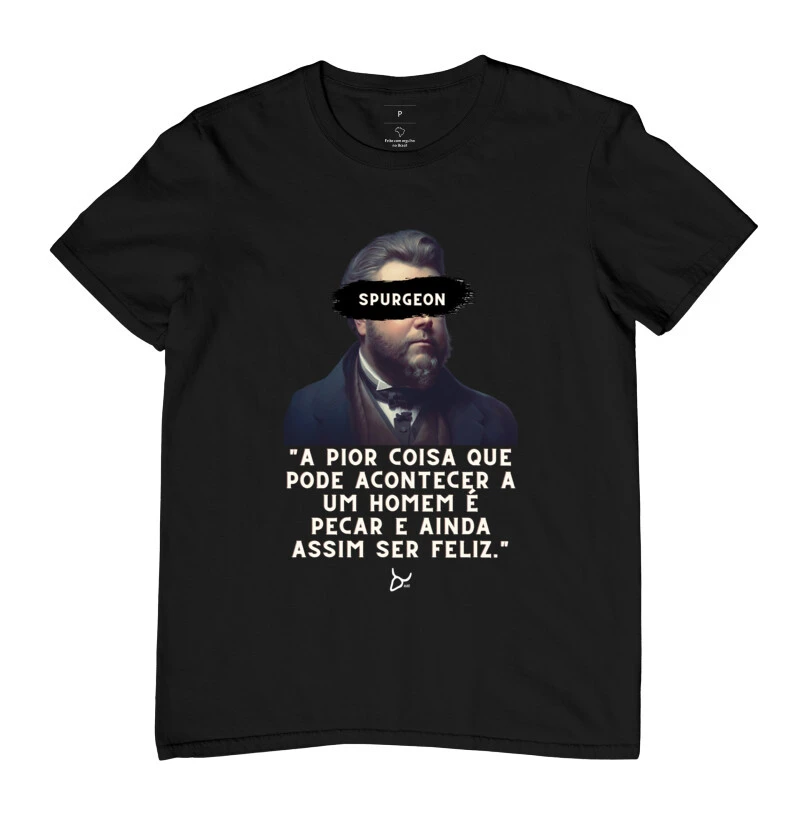Camiseta Charles Spurgeon