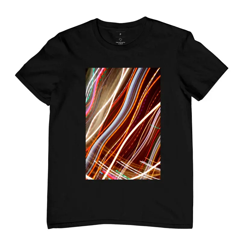 Camiseta longa exposição