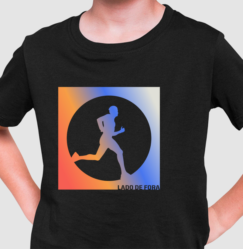 Camiseta Infantil Running Life