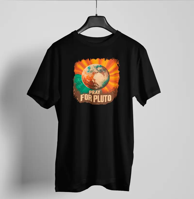 Camiseta - "Pray for Pluto"