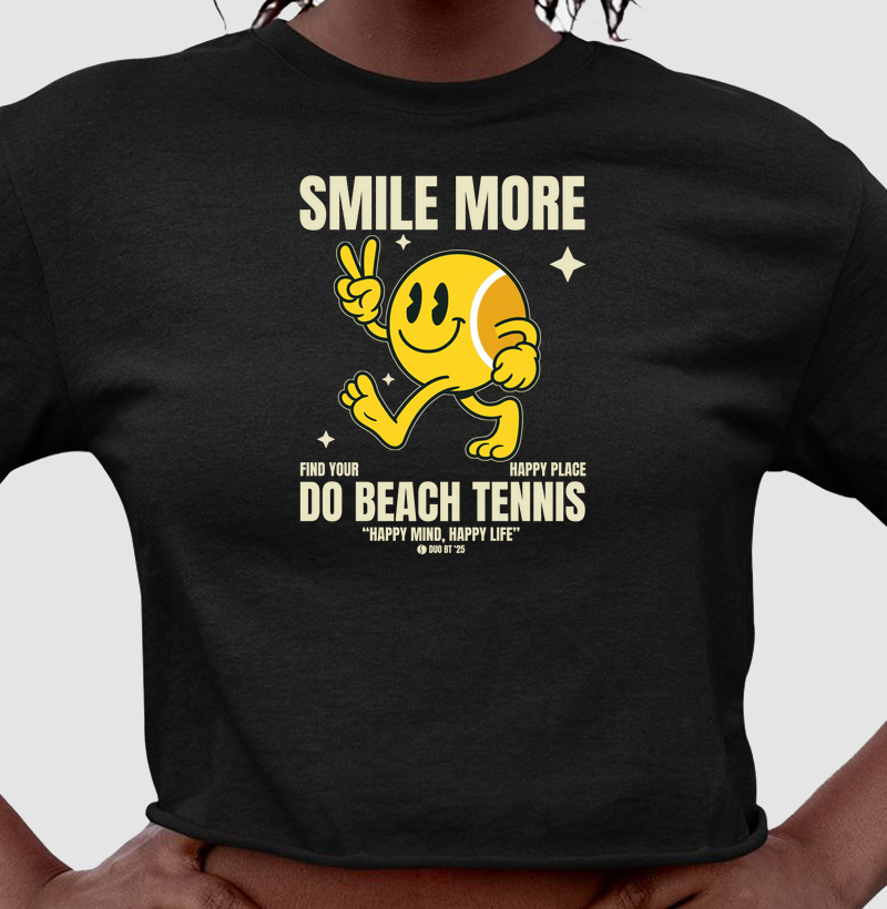Smile More, Do Beach Tennis