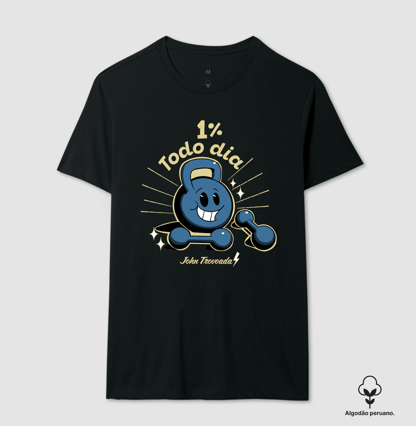 Camiseta Prime 1% todo dia 