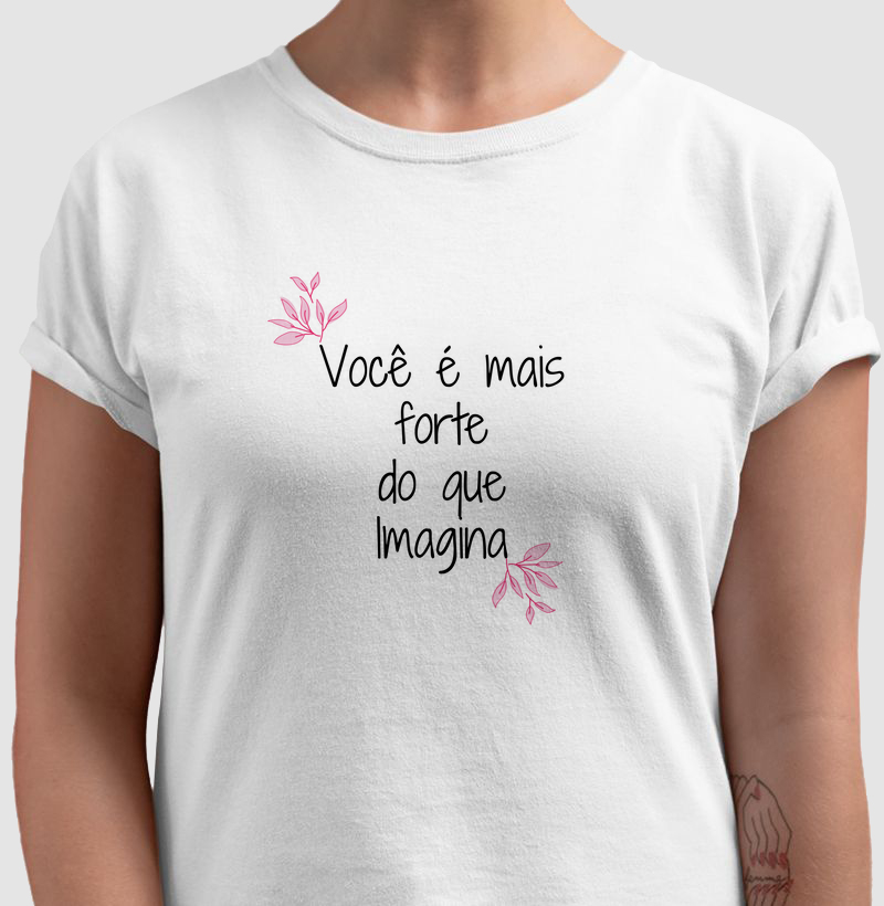 Camiseta +Forte