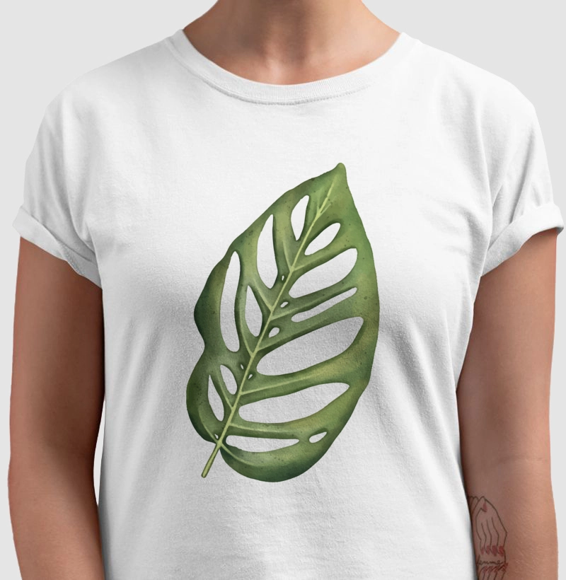 Camiseta Monstera Obliqua Adansonii