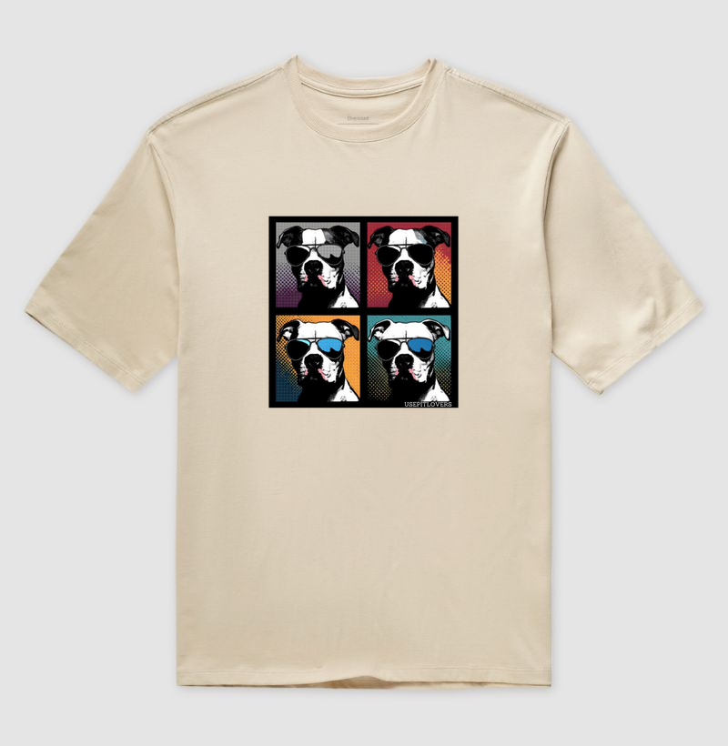 Pit bulls pop art 