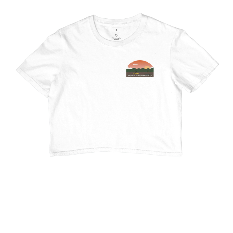 Camiseta "Ao por do sol" versão SUP