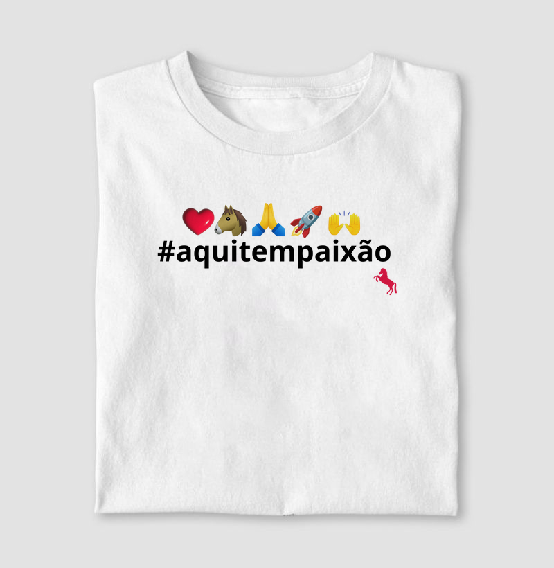 Camisa Aqui tem Paixão Emoji