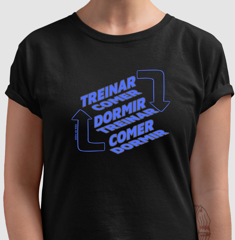 Além de KMs - Treinar, Comer, Dormir - Repete!