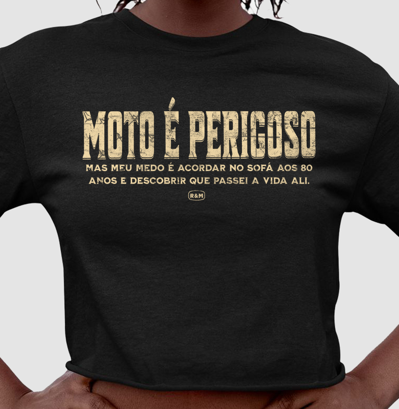 Moto é Perigoso - Minimalista