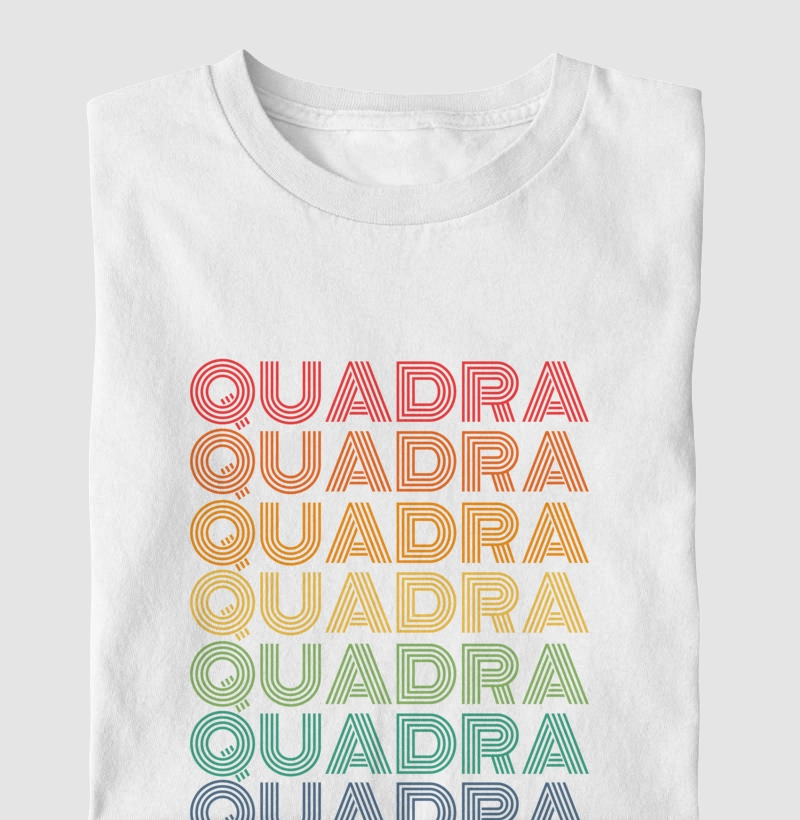 Quadra Letreiro Retrô