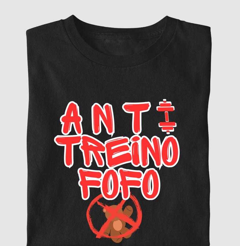 Anti Treino Fofo - red