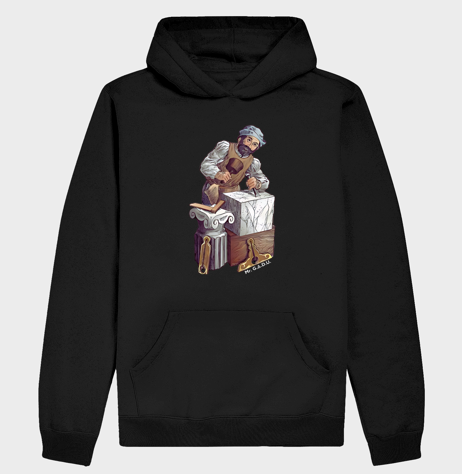 Hoodie Moletom Trabalhando a Pedra 2 - Mr. GADU