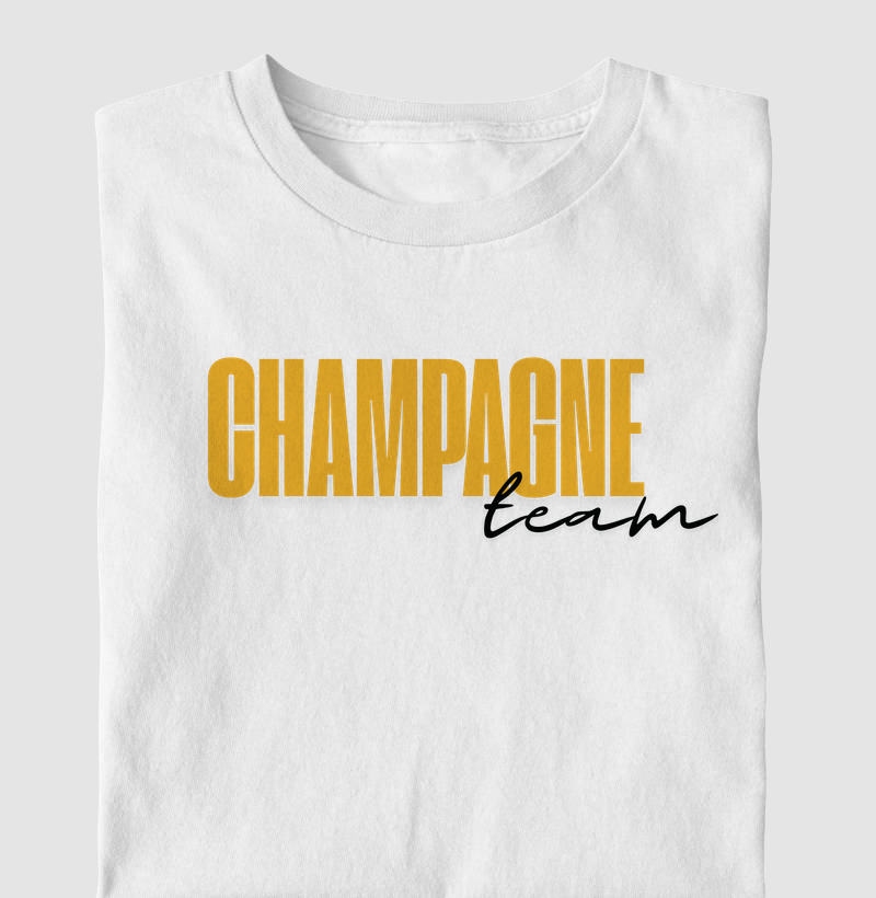 Camiseta Champagne Team
