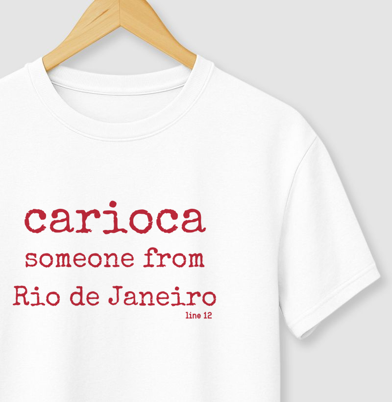 CARIOCA EM VERMELHO 