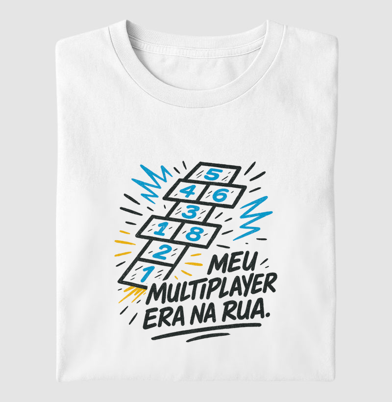 Camiseta Meu Multiplayer