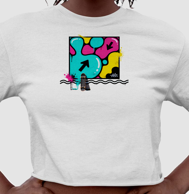 Cropped Street Wave — Graffiti 90s | Posto80