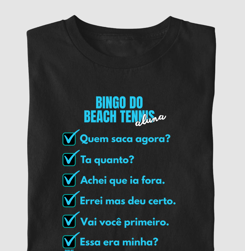 Bingo Do Beach Tennis - Aluna