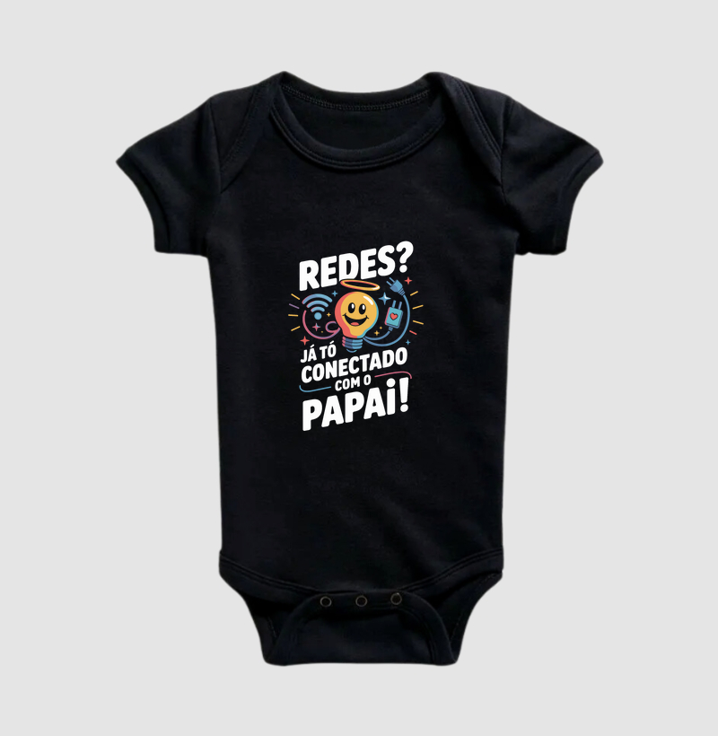 Redes? Já tô conectado com o papai! (lâmpada) (INF)