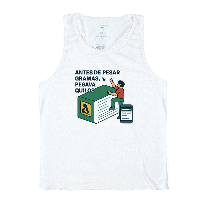 Antes pesava quilos