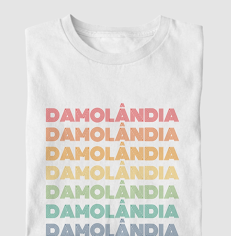 Damolândia Letreiro Retrô