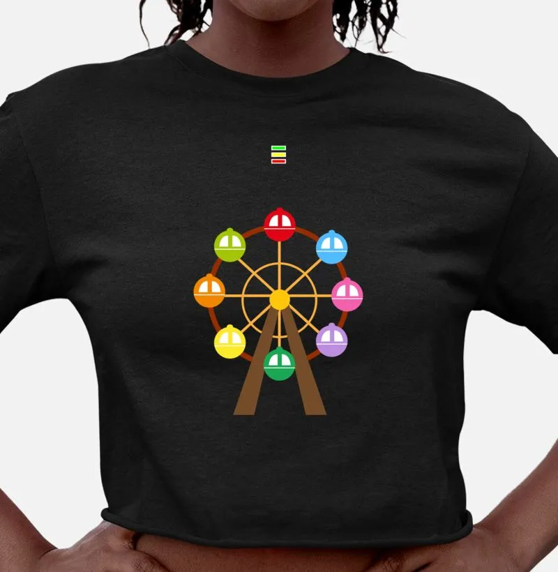 Cropped roda gigante ZAIRE Clothing