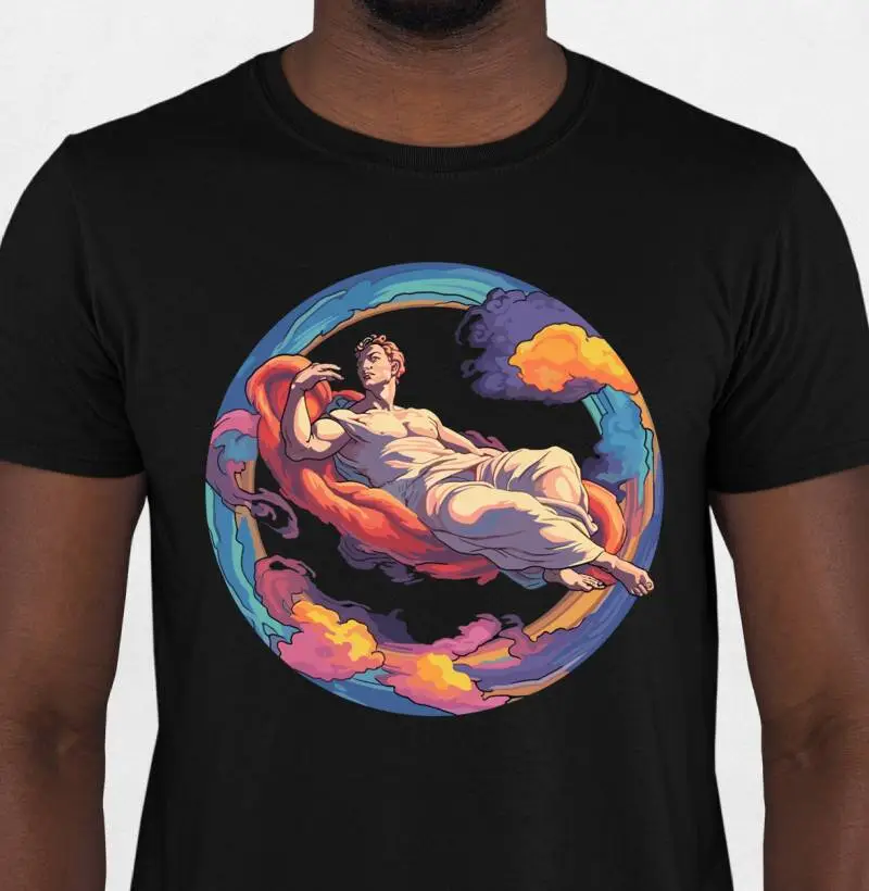 Camiseta Êxtase de Michelangelo