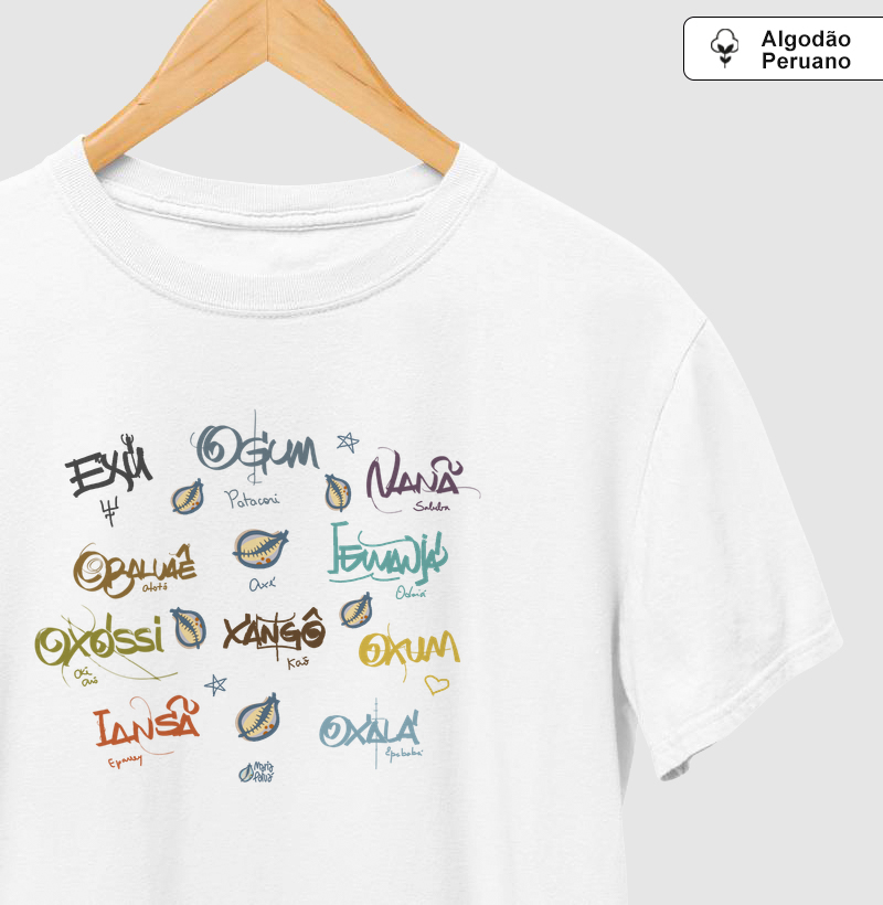 Algodão Peruano Orixás Axé Maria Patuá