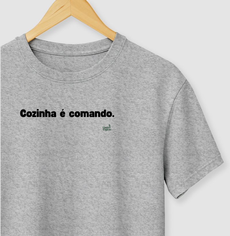 Cozinha é comando.