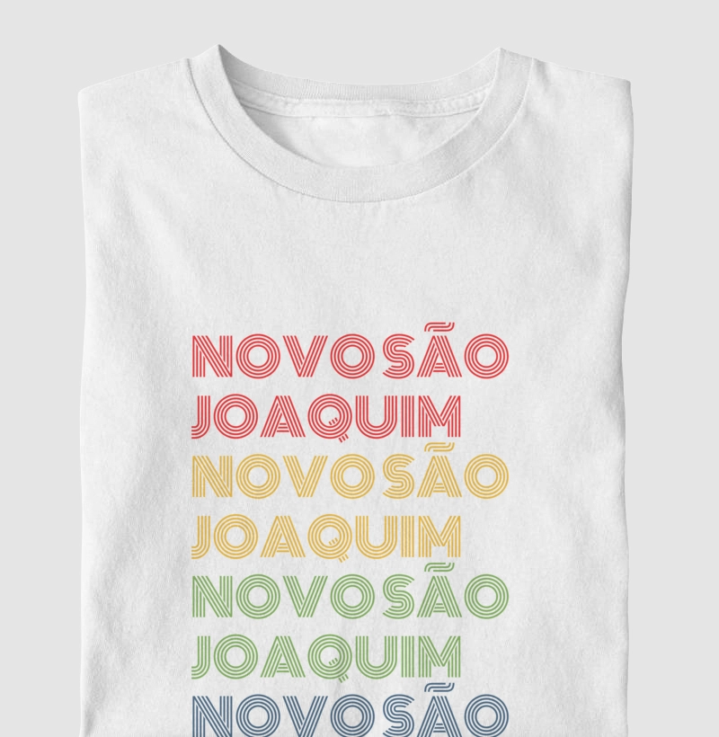 Novo São Joaquim Letreiro Retrô