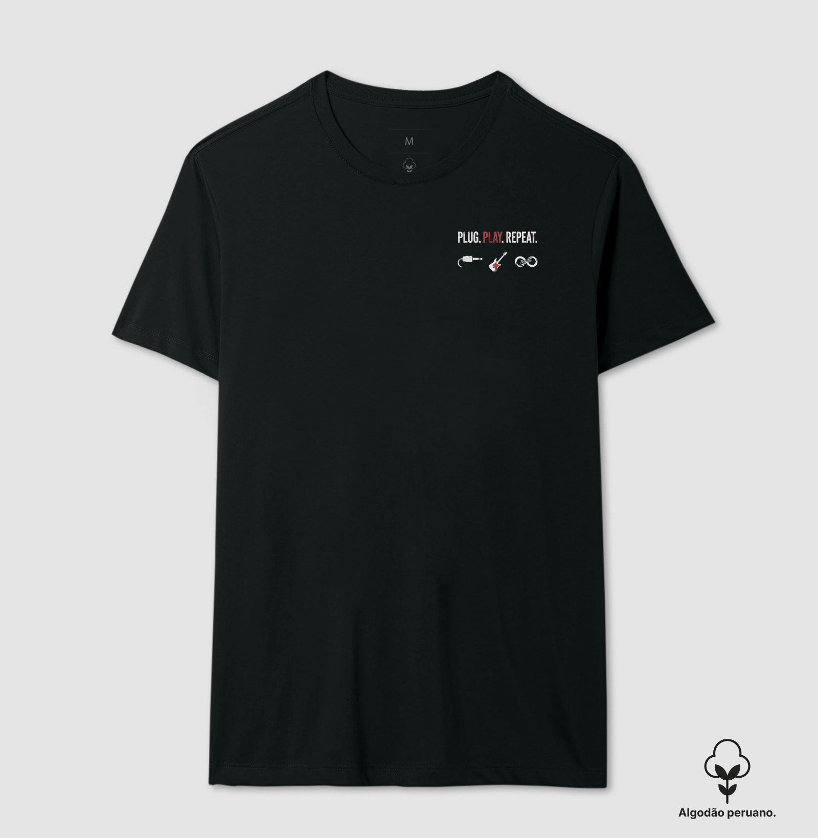 Plug Play Repeat minimalista