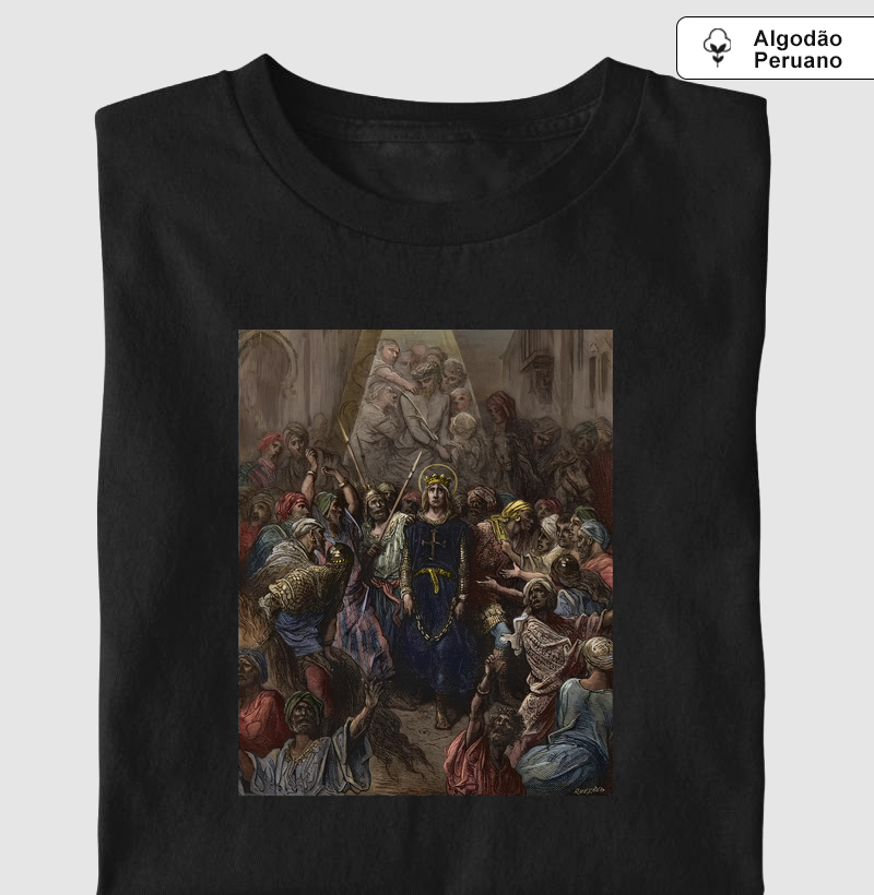 Camiseta O Rei Prisioneiro, São Luís na Sétima Cruzada